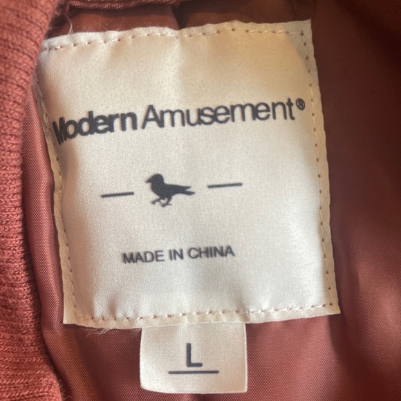 Brown modern amusement jacket 
Size: L - Picture 2 of 3